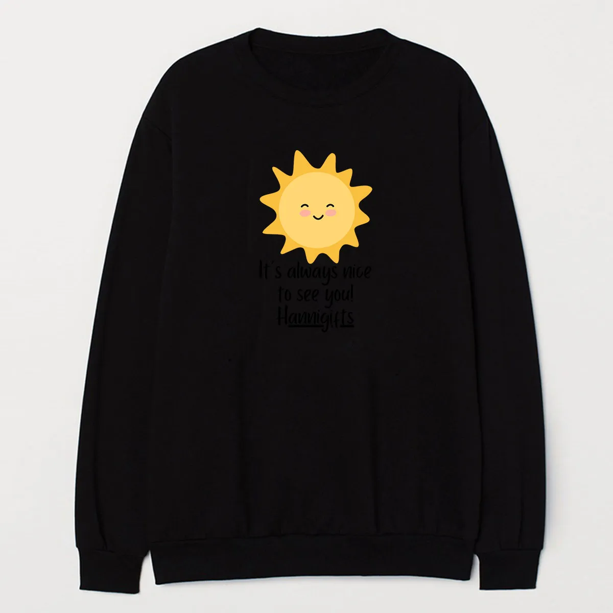 Sunny Hannigifts Sweatshirt - Black